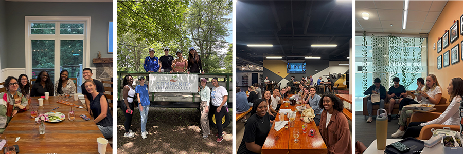 collage of MD-PhD student events
