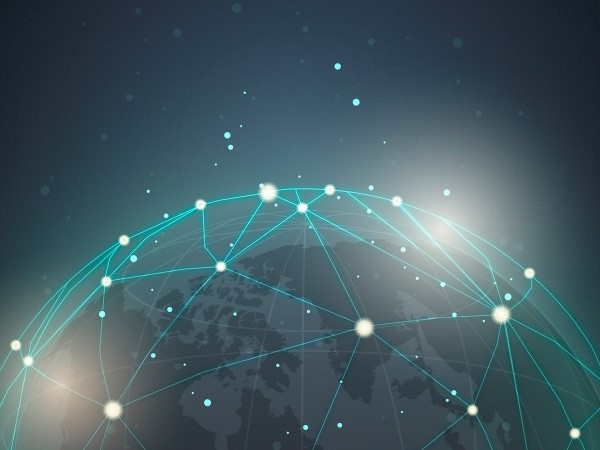 Illustration of a network: A connected and accessible web