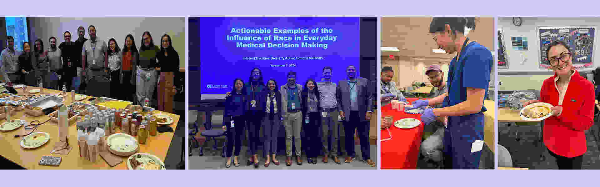 Images of events put on by the Diversity Action Council