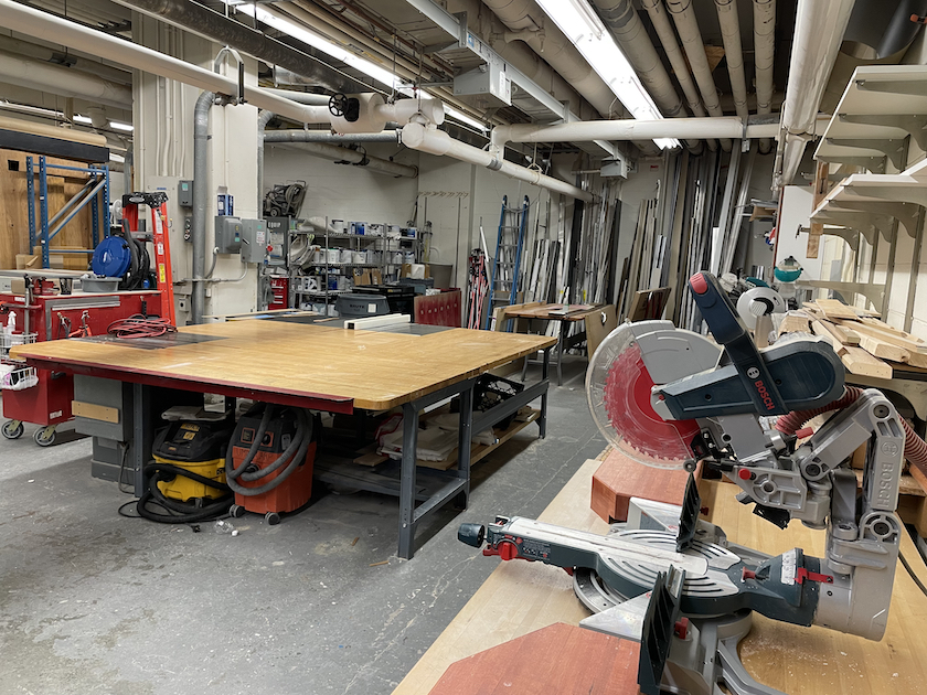  Maintenance wood shop