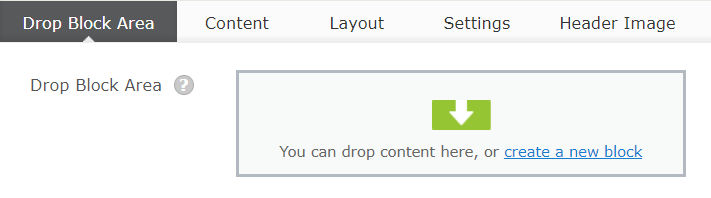 drop block area
