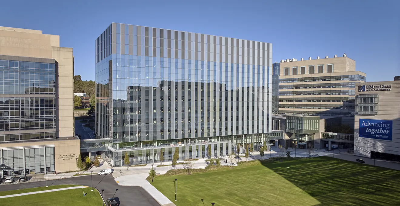 The new education and research building at UMass Chan is now certified as LEED Gold by the U.S. Green Buildings Council.