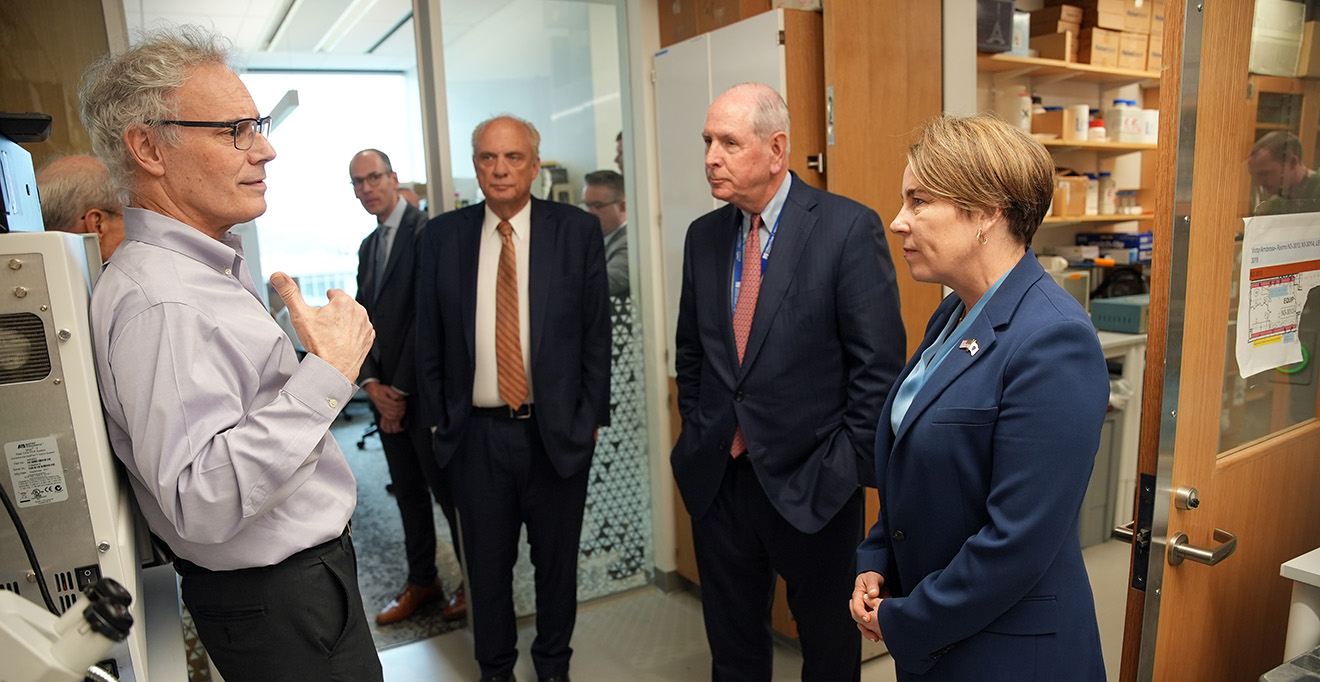 Amid NIH funding cuts and uncertainty, Gov. Healey says future of science, research in Massachusetts is at stake
