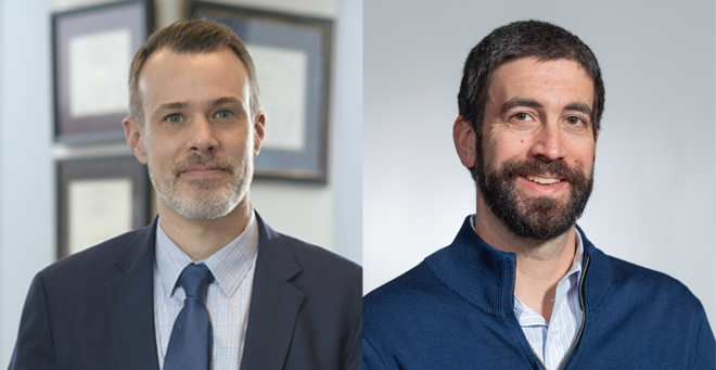 David McManus, PhD, and Nathaniel Hafer, PhD