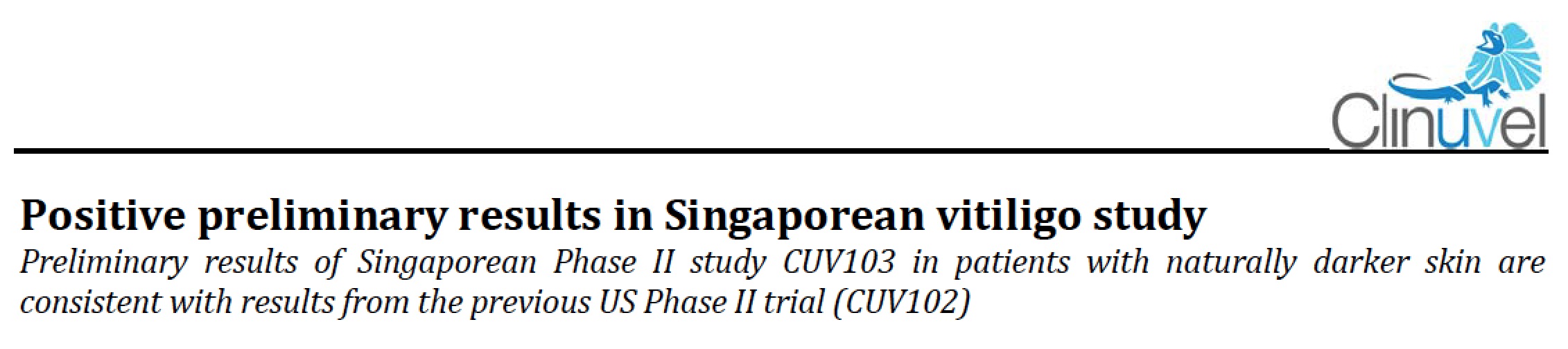 Afamelanotide for vitiligo Singapore study Afamelanotide for vitiligo Singapore study