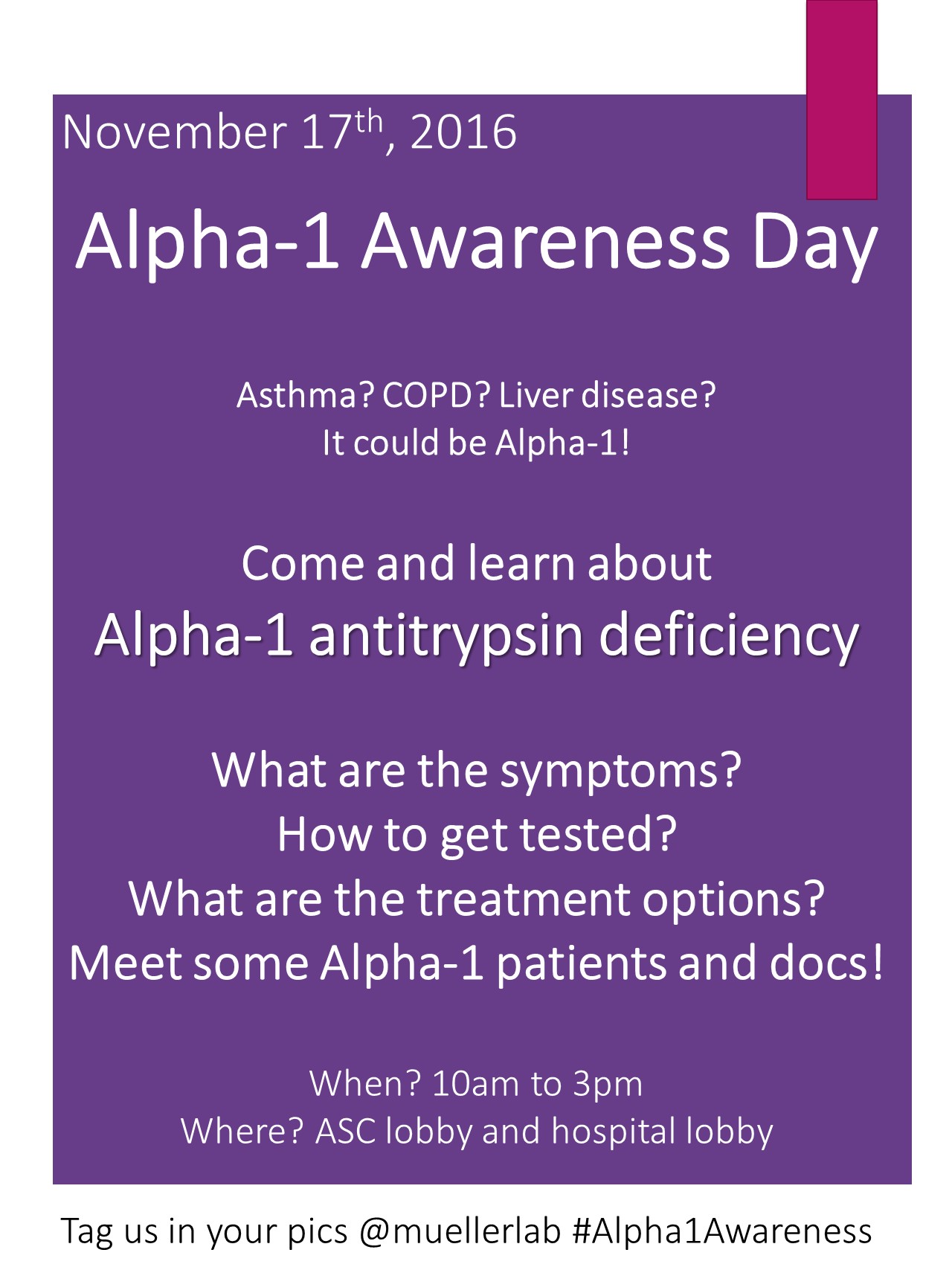 Alpha-1 awareness Alpha-1 awareness